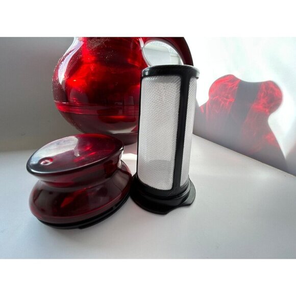 MCM Scott Henderson Mid Century Modern Wovo Red Thermal Coffee Tea Pitcher - Picture 4 of 8